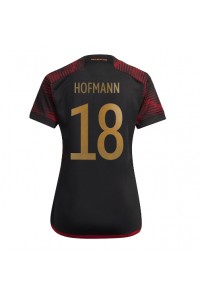 Tyskland Jonas Hofmann #18 Fotballdrakt Borte Klær Dame VM 2022 Korte ermer